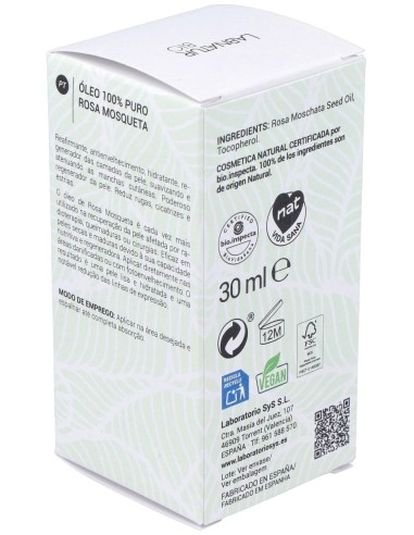 Rosa Mosqueta Aceite 30Ml. Bio de Labnatur Bio
