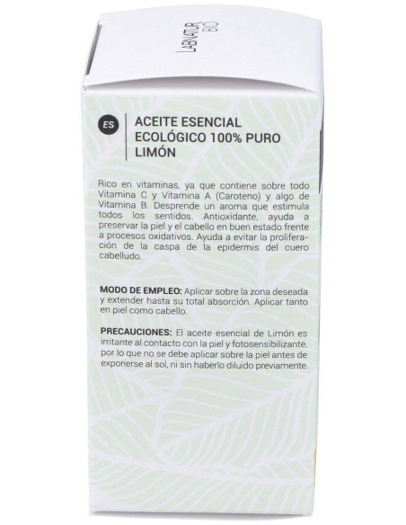 Limon 30Ml. Aceite Esencial Bio de Labnatur Bio