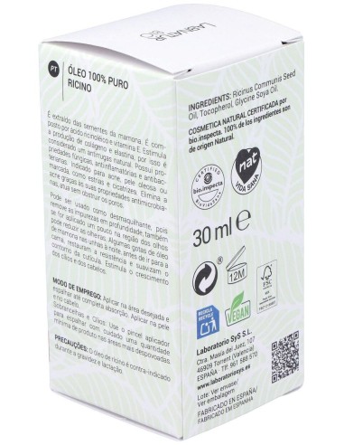 Ricino Aceite 30Ml.+ Kit Rimel de Labnatur Bio