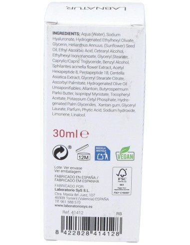 Serum Facial Botox Efecto Tensor 30Ml. Labnatur de Labnatur Bio