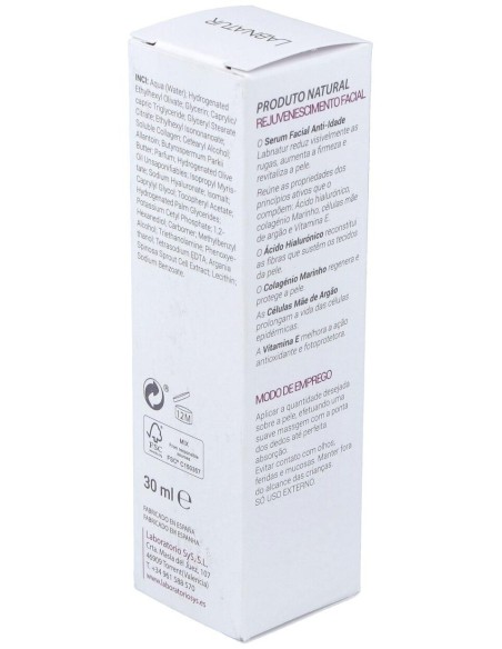 Serum Facial Acido Hialuronico 30Ml. Labnatur de Labnatur Bio
