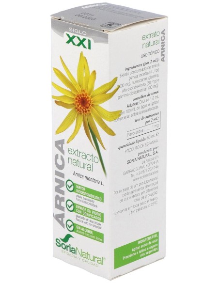 Ext. Arnica Xxi 50Ml. S/Al de Soria Natural