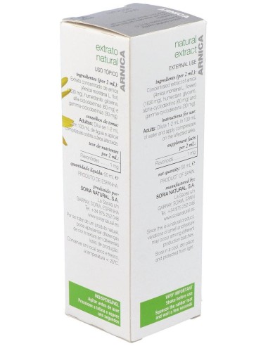 Ext. Arnica Xxi 50Ml. S/Al de Soria Natural