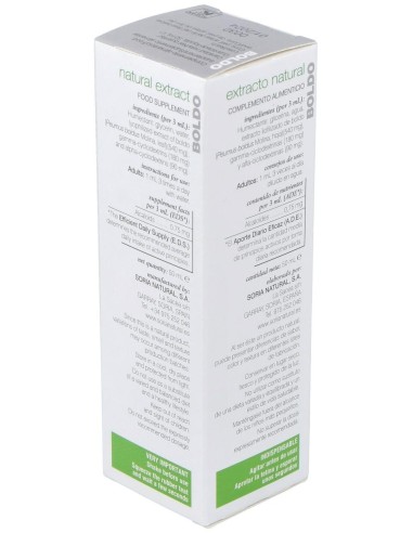 Ext. Boldo Xxi 50Ml. S/Al de Soria Natural