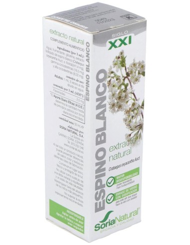 Ext. Espino Blanco Xxi 50Ml. S/Al de Soria Natural