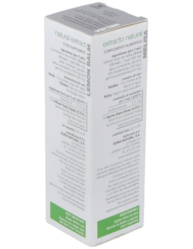 Ext. Melisa Xxi 50Ml. S/Al de Soria Natural