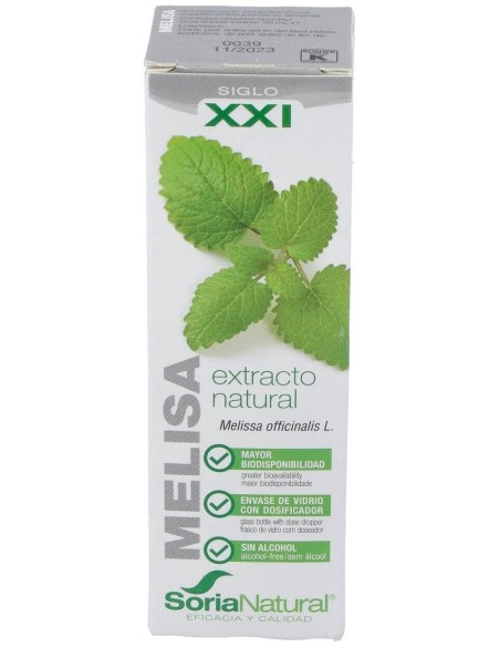 Ext. Melisa Xxi 50Ml. S/Al de Soria Natural