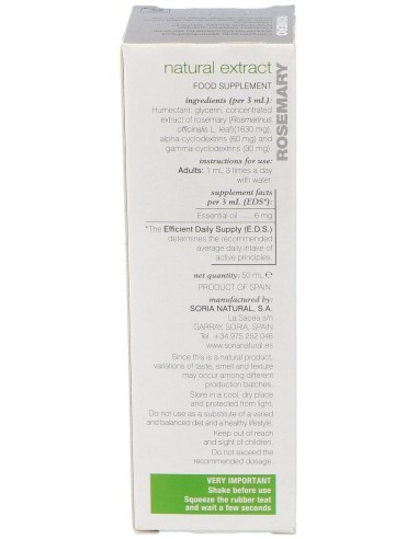 Ext. Romero Xxi 50Ml. S/Al de Soria Natural