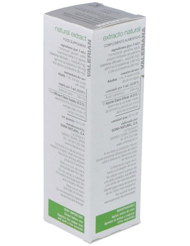 Ext. Valeriana Xxi 50Ml. S/Al de Soria Natural