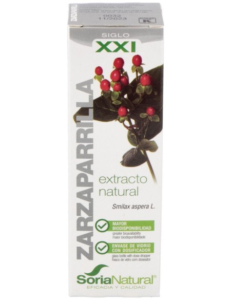Ext. Zarzaparrilla Xxi 50Ml. S/Al de Soria Natural
