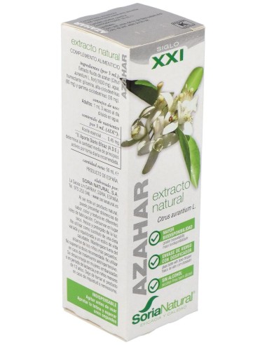 Ext. Azahar Xxi 50Ml. S/Al de Soria Natural