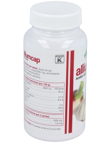Aceite De Ajo Alliumcap 150Perlas de Soria Natural