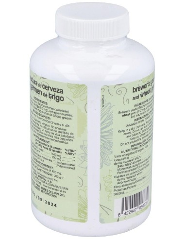 Germen Trigo-Levadura Cerveza Comprimido de Alecosor Soria Natural