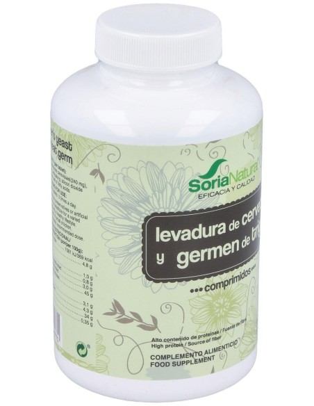 Germen Trigo-Levadura Cerveza Comprimido de Alecosor Soria Natural