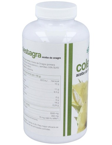 Aceite De Onagra Colestagra 500Perlas de Soria Natural
