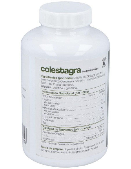 Aceite De Onagra Colestagra 250Perlas de Soria Natural