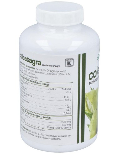Aceite De Onagra Colestagra 250Perlas de Soria Natural
