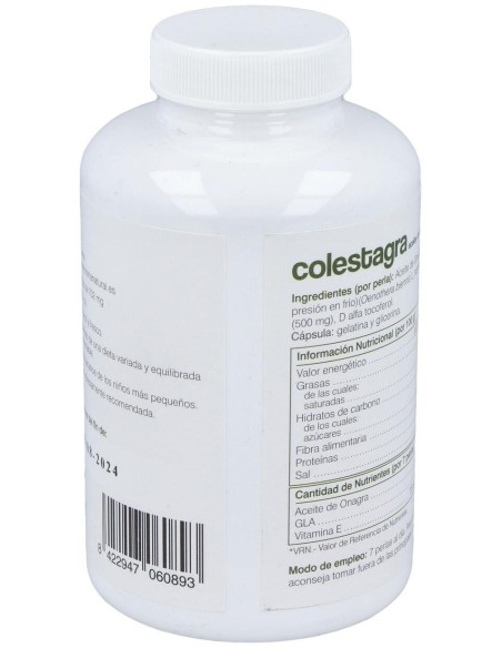 Aceite De Onagra Colestagra 250Perlas de Soria Natural