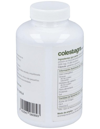 Aceite De Onagra Colestagra 250Perlas de Soria Natural