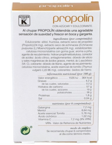 Propolin 48Comp.X250Mg. de Soria Natural