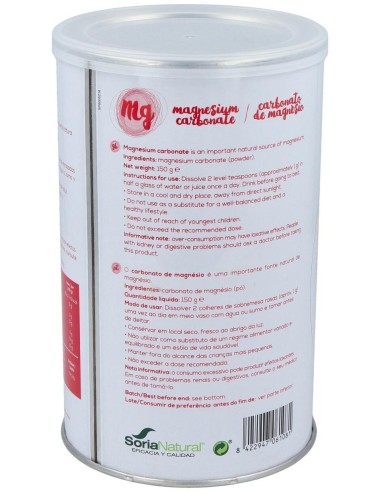 Carbonato Magnesico de Alecosor Soria Natural