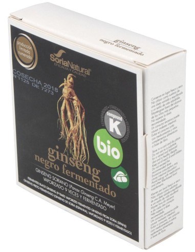 Ginseng Negro Fermentado 24Cap. de Soria Natural