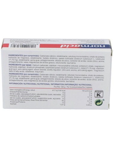 Normacid 32Comp. de Soria Natural