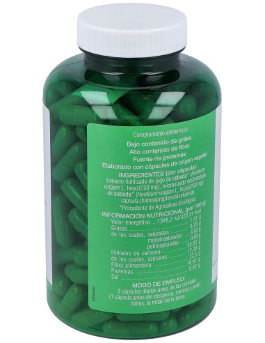 Verde De Cebada 240Cap. de Soria Natural