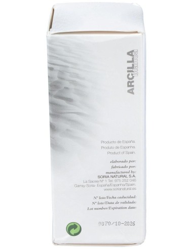 Arcilla Blanca 250Gr. de Soria Natural