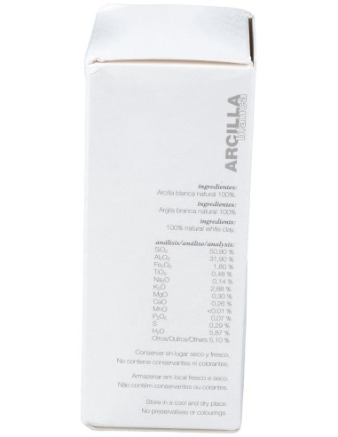 Arcilla Blanca 250Gr. de Soria Natural