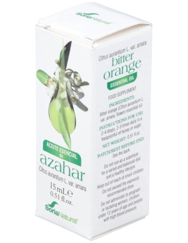 Esencia Azahar 15Cc de Soria Natural