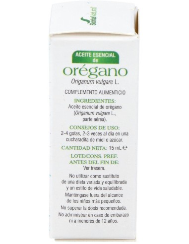 Esencia Oregano 15Cc. de Soria Natural
