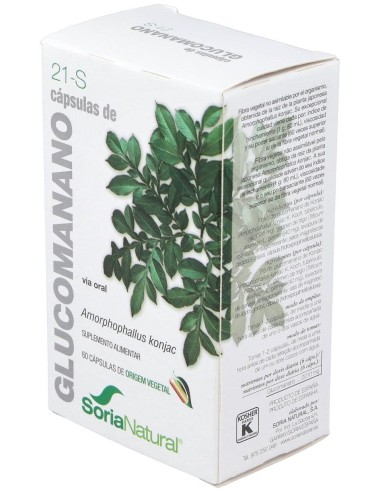 Cap.S 21 Glucomanano 60Cap. de Soria Natural