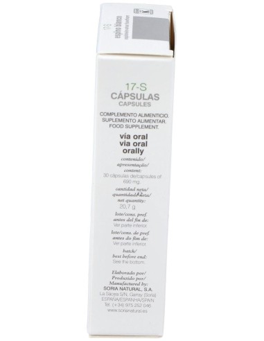 Cap.S-17 Espino Blanco Xxi 30Cap. de Sor