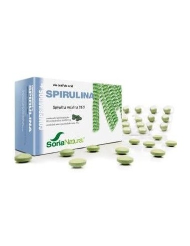 Spirulina 60Comp. de Soria Natural