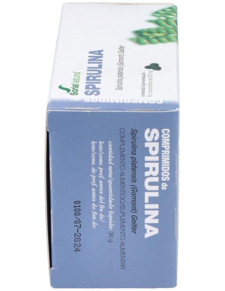 Spirulina 60Comp. de Soria Natural
