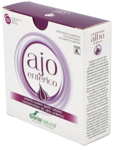Ajo Enterico 30Comp. de Soria Natural
