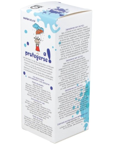 A Protegerse Niñ@S Jarabe 150Ml. de Soria Natural