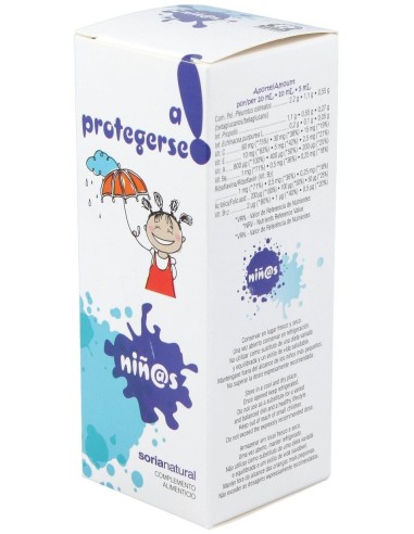 A Protegerse Niñ@S Jarabe 150Ml. de Soria Natural