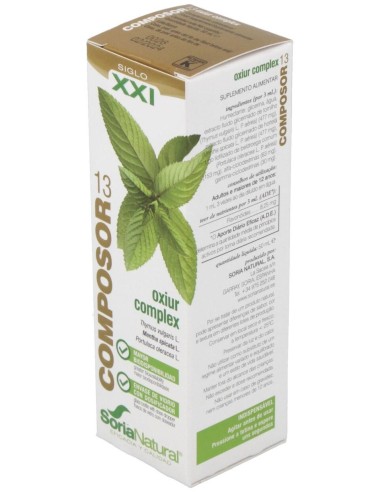 Composor 13 Oxiur Complex-Lombrisor Xxi 50Ml. de Soria Natural