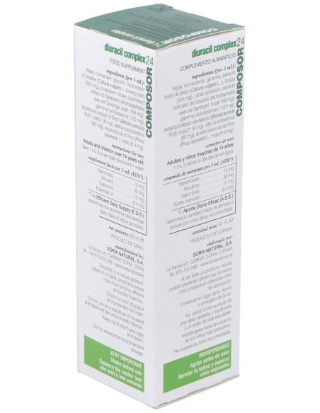 Composor 24 Diuracin Complex Xxi 50Ml. de Soria Natural