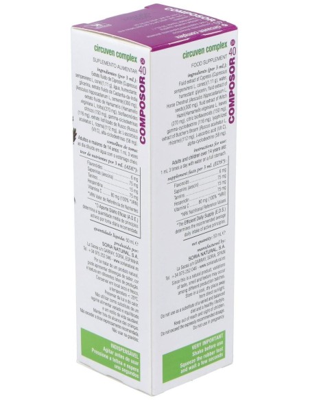 Composor 40 Circuven Complex Xxi 50Ml. de Soria Natural