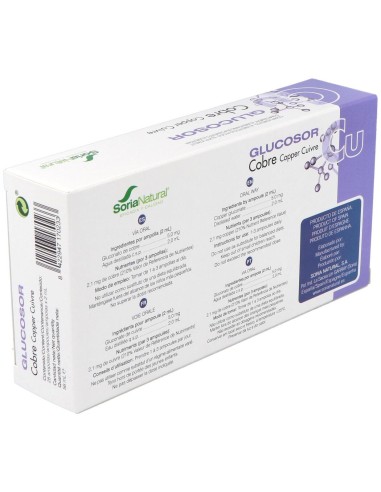 Glucosor Cobre 28Amp. de Soria Natural