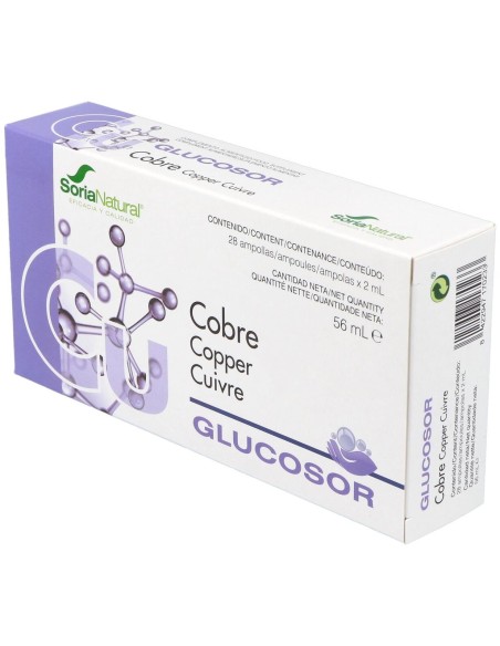 Glucosor Cobre 28Amp. de Soria Natural