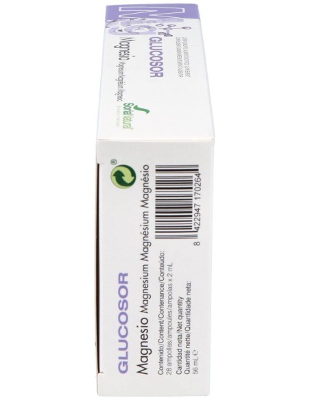 Glucosor Magnesio 28Amp. de Soria Natural