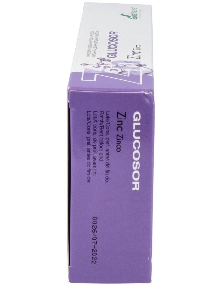 Glucosor Zinc 28Amp. de Soria Natural
