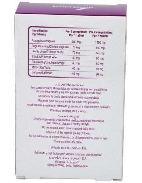 Chinasor 1 Bu Yang Huang Wu Wan 30 Comprimidos de Soria Natural