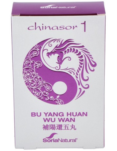 Chinasor 1 Bu Yang Huang Wu Wan 30 Comprimidos de Soria Natural