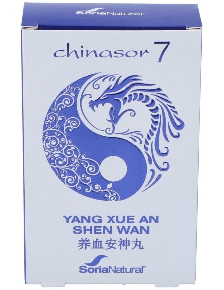Chinasor 07 Yang Xue An Shen Wan 30Comp. de Soria Natural