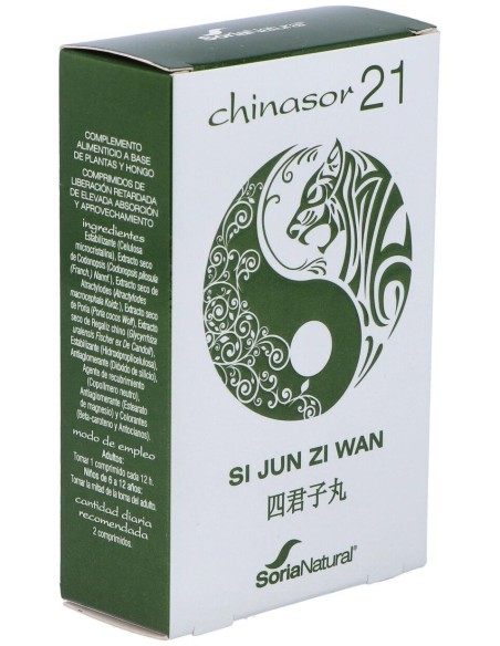 Chinasor 21 Si Jun Zi Wan 30Comp. de Soria Natural